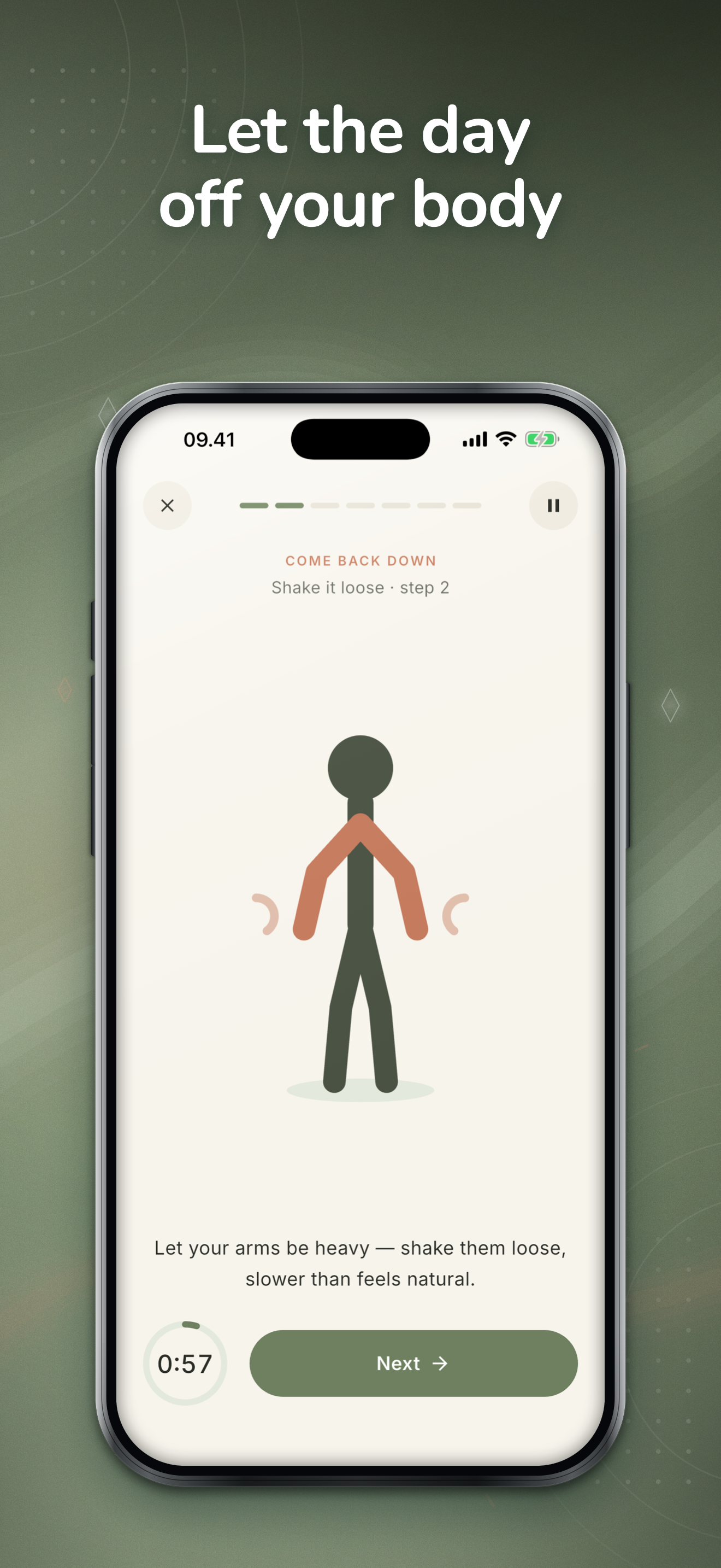 Settle: Somatic Exercises screenshot 1