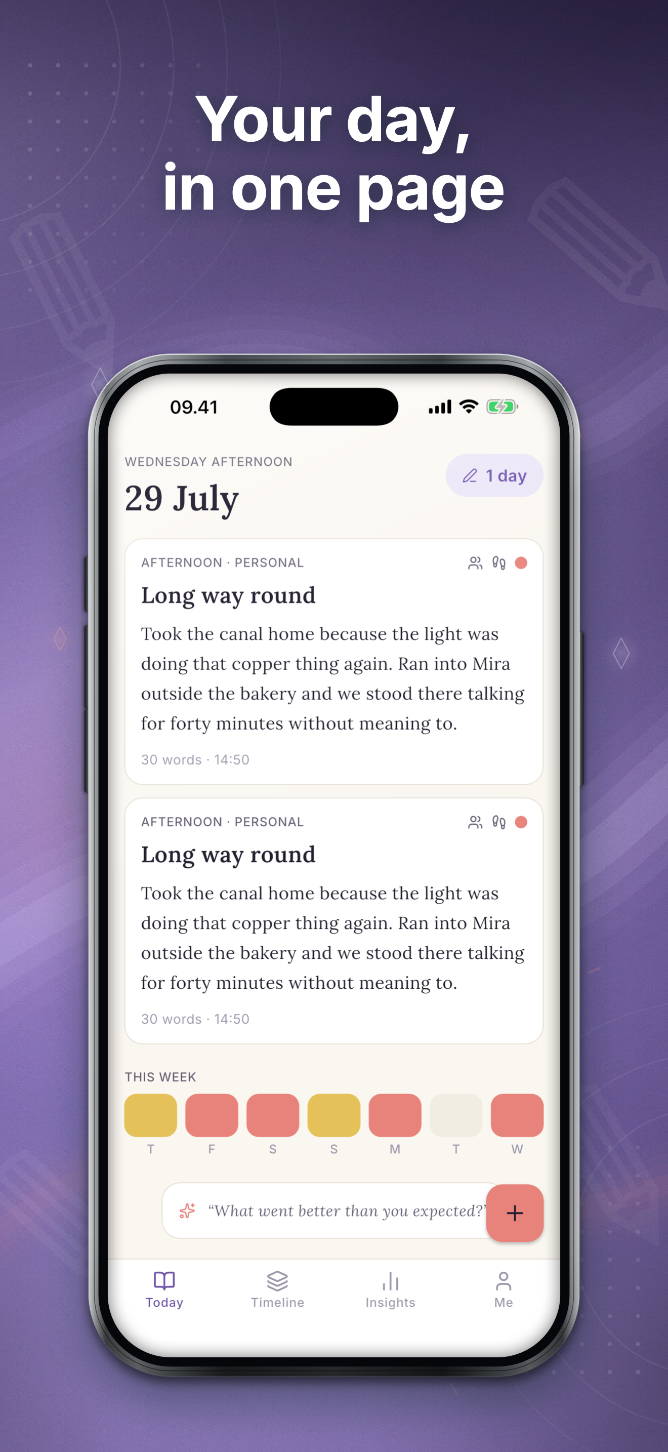 Memora: Diary with Lock screenshot 1