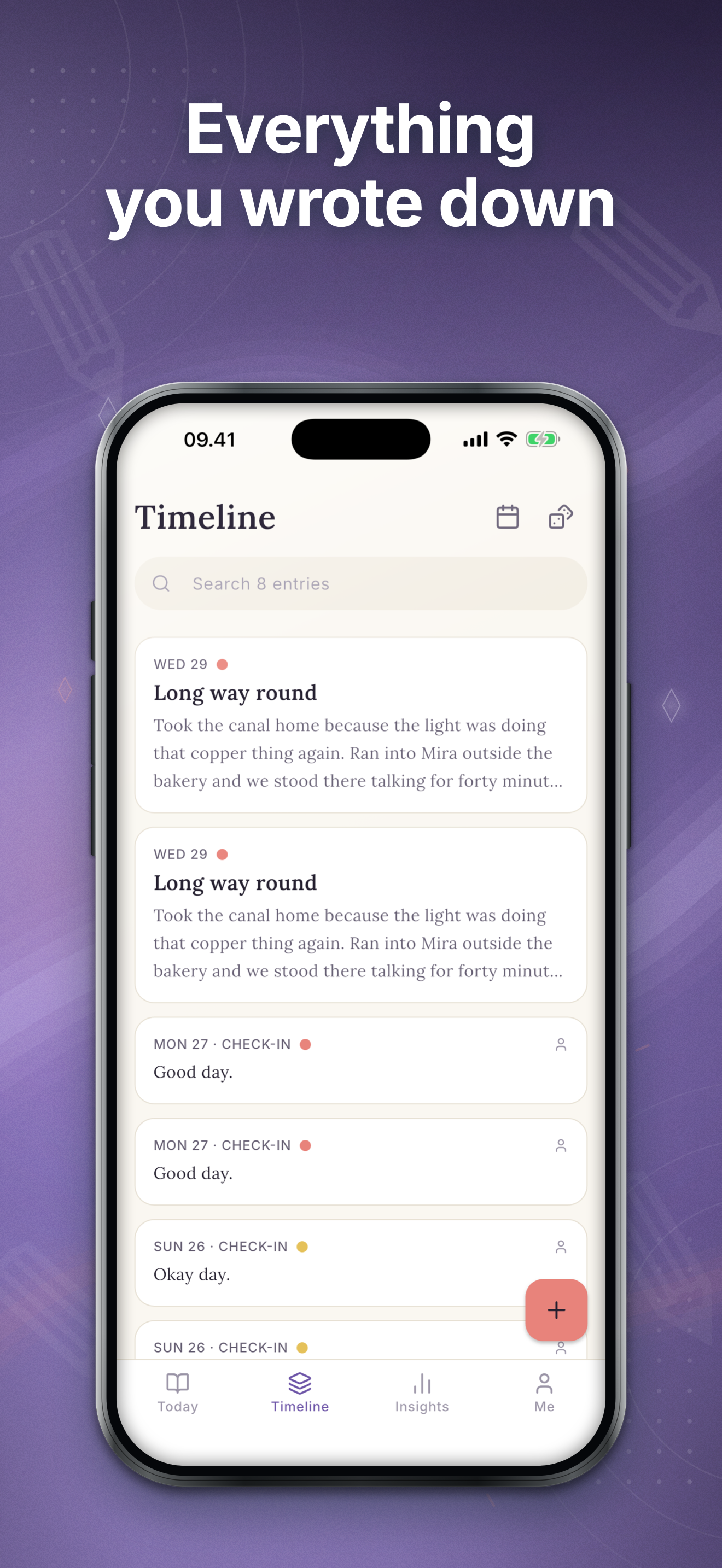 Memora: Diary with Lock screenshot 2