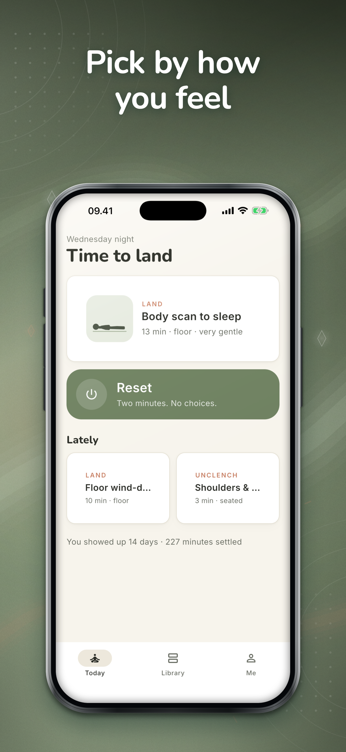 Settle: Somatic Exercises screenshot 2