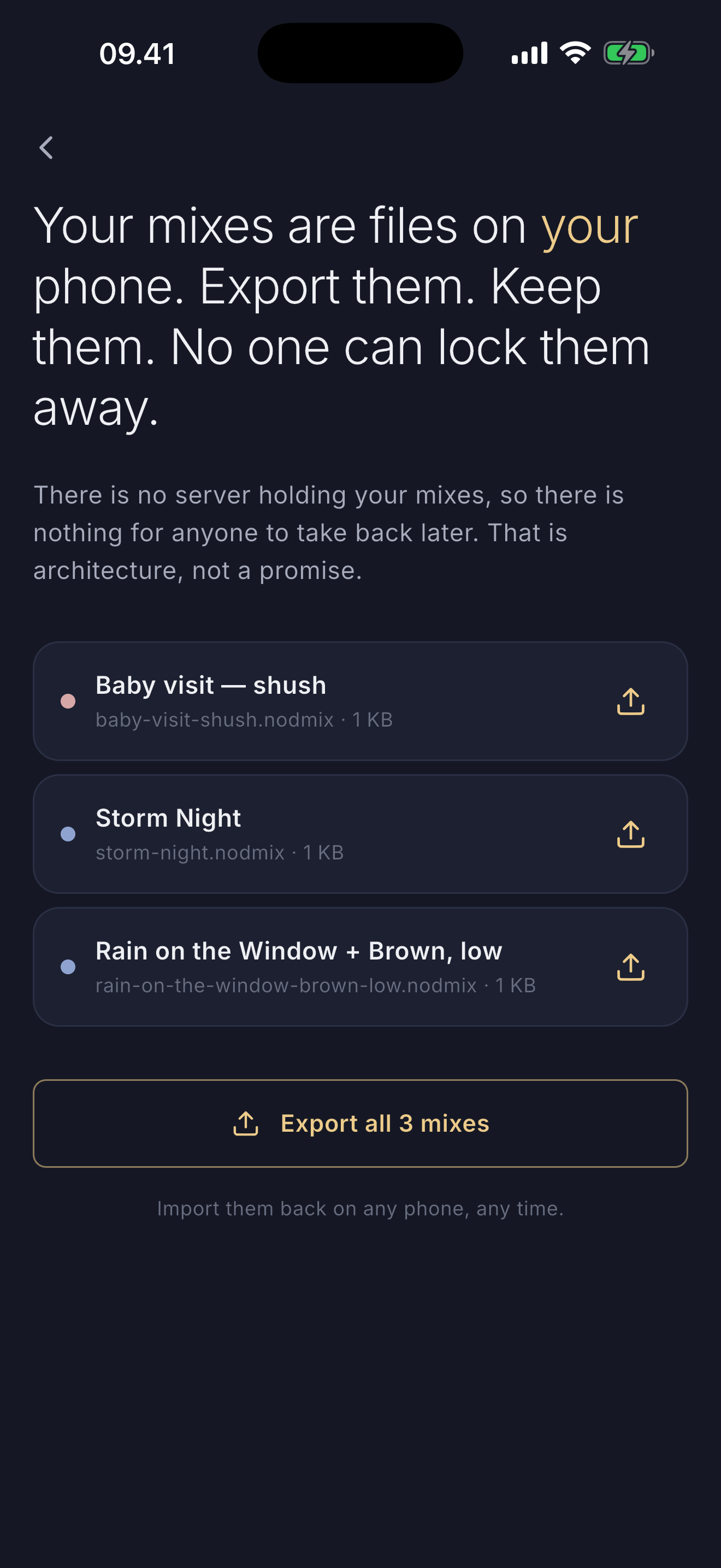 Nod: Sleep Sounds & Alarm screenshot 3