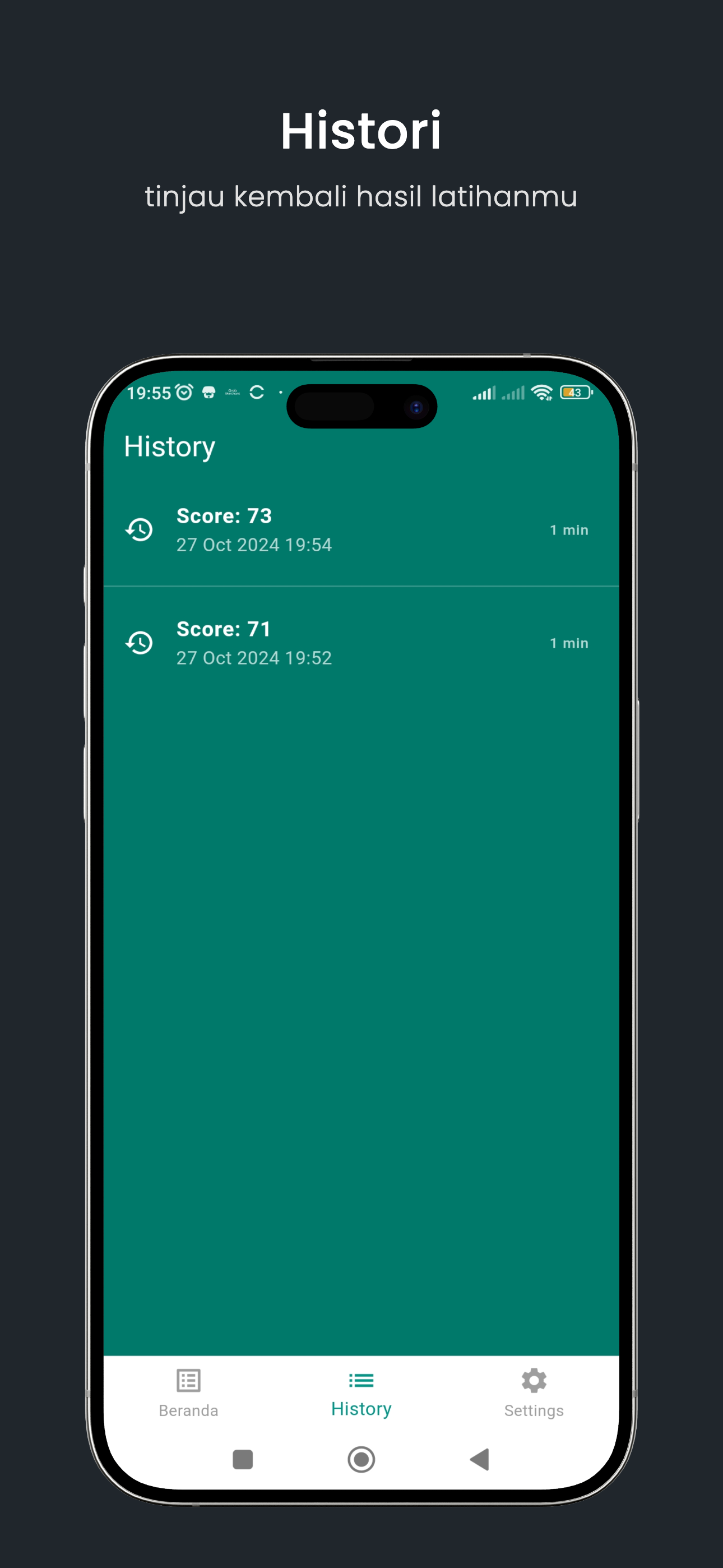 Tes Koran App screenshot 5