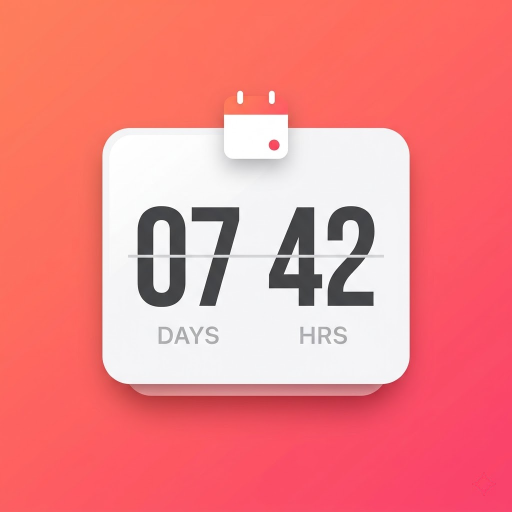 Countdown — Days Until Event app icon